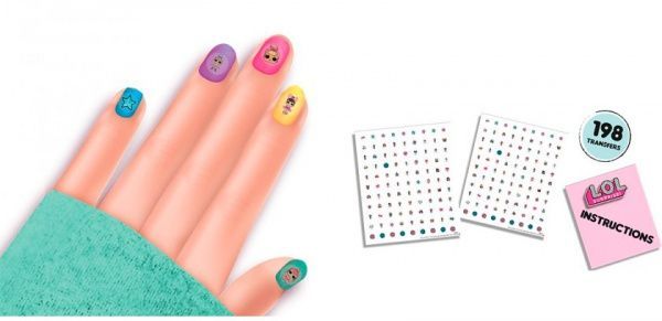 Набор SES наклеек для ногтей серии L.O.L SURPRISE! - Модный лук 14193S