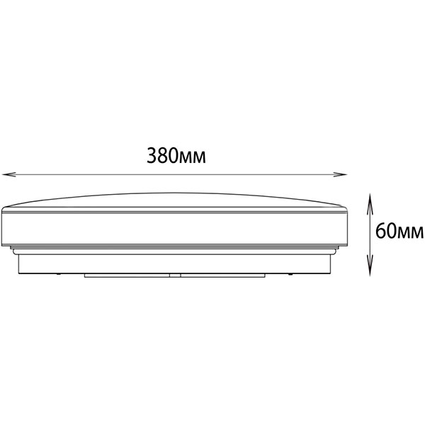 Світильник світлодіодний Hopfen PS 44 24 Вт білий 4000 К