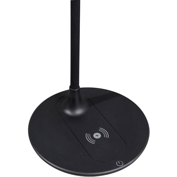 Настольная лампа офисная Светкомплект LED TB 011 X-Charge 6 Вт черная