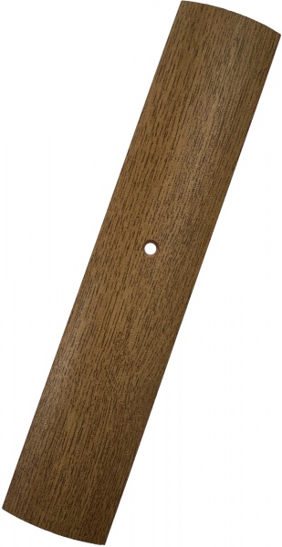 Поріжок алюмінієвий Braz Line гладенький з отворами 30x900 мм дуб престиж 