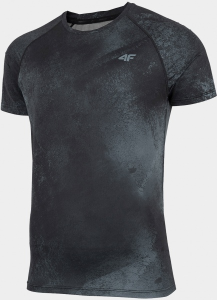 Футболка 4F FUNCTIONAL T-SHIRT TSMF011 H4Z22-TSMF011-90A р.S черный меланж