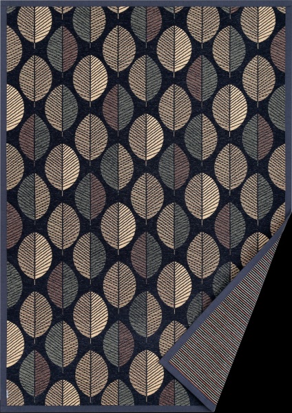 Килим Narma PARNA carbon 100x160 см двосторонній 