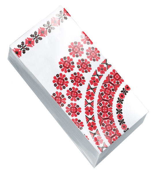 Салфетки столовые Альбатрос Украина 33х33 см 25 шт.