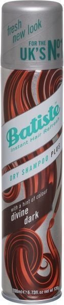 Сухий шампунь Batiste Divine dark для темного волосся 200 мл 