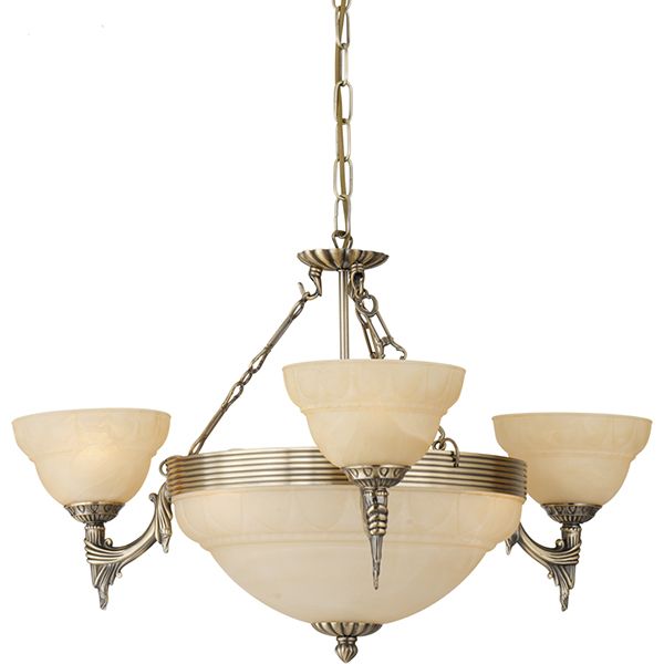 Люстра подвесная Eglo MARBELLA 6xE14 бронзовый 