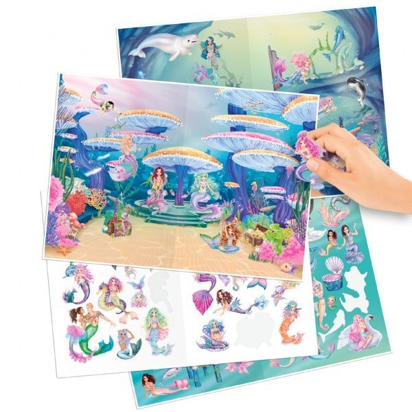 Альбом із наклейками FANTASYModel Mermaid 410846