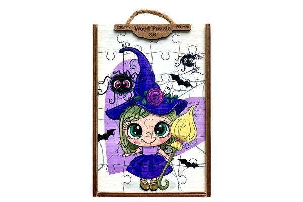 Пазлы деревянные Tatev Маленькая колдунья
