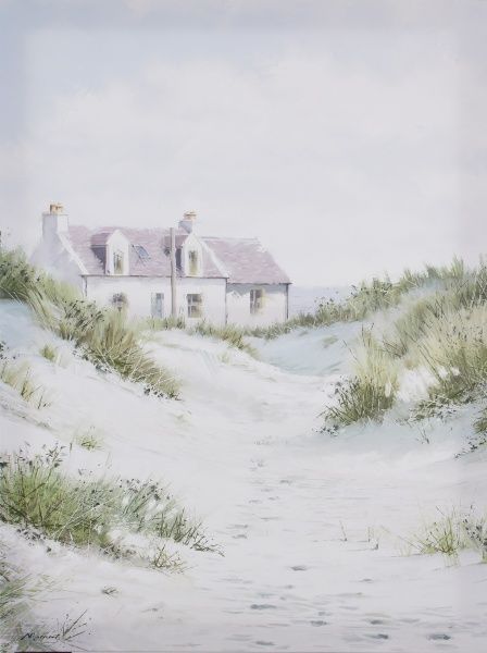 Картина Beach house 60x80 см Styler 