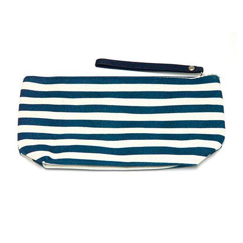 Косметичка Смужка B5108 синій 