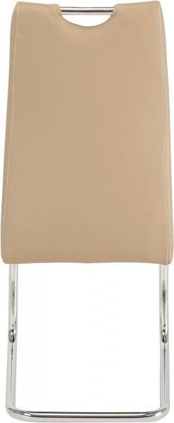 Стул обеденный GT Racer K-2005 хром/капучино