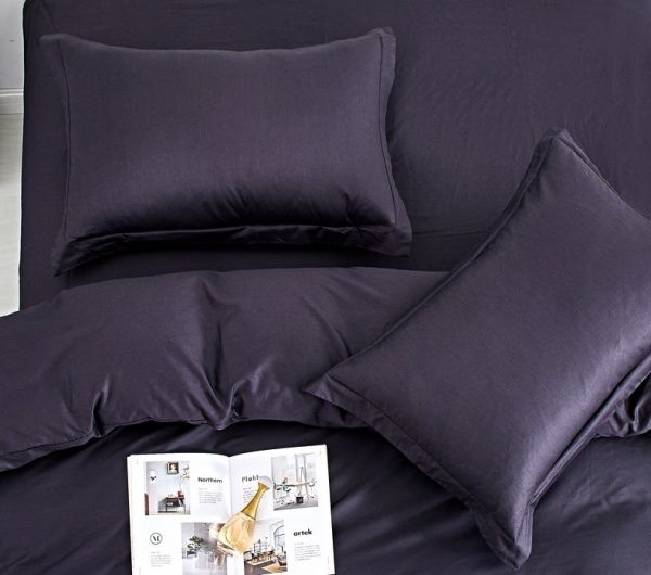 Комплект постельного белья 1.5 черный Word of Dream 