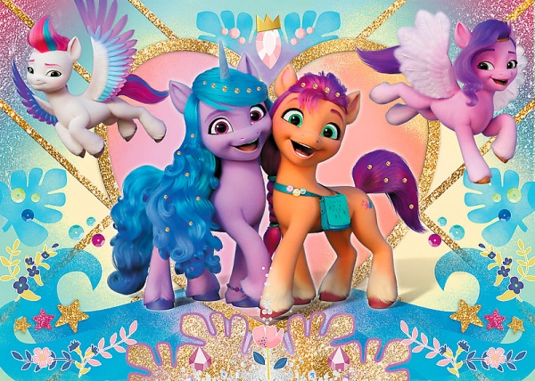 Пазл Trefl Блискучі поні. Мій маленький поні 14828