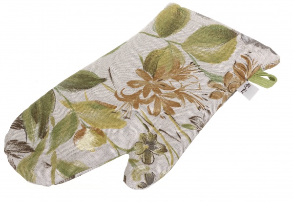 Рукавица Цветок зеленый 18x31 см La Nuit 