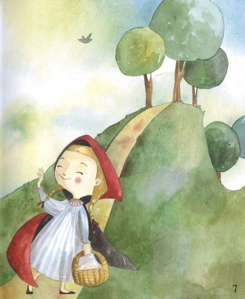 Книга Братья Гримм «Червона шапочка» 978-617-7563-40-1