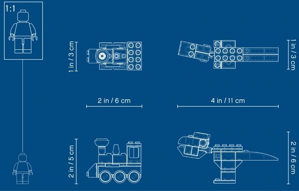 Конструктор LEGO Classic Кубики и идеи 11001