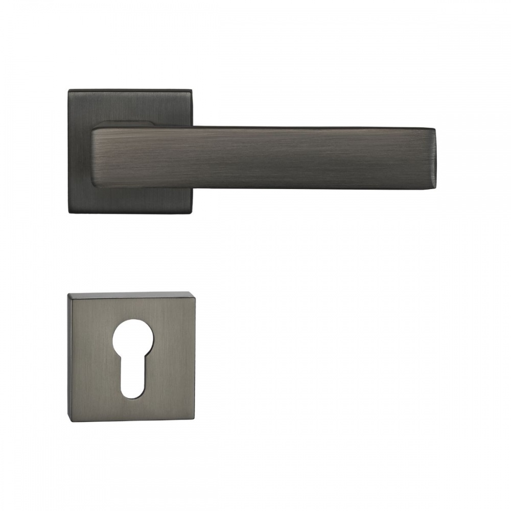 Ручка на розетке Linde A-2026 PZ MA с накладкой PZ матовый антрацит