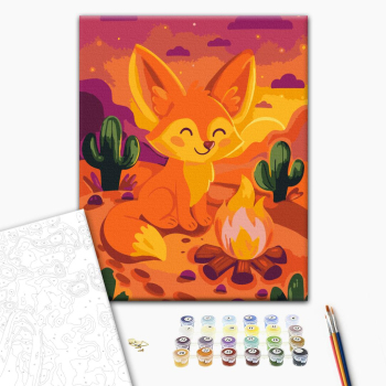 Картина по номерам Путешествия лисенка ©Татьяна Шевцова 30х40 см Brushme