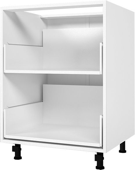 Тумба нижня Грейд з 2-ма метабоксами 600x820x522 мм білий 