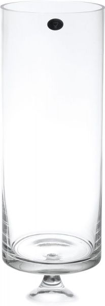 Ваза стеклянная прозрачная Цилиндр 120х300 мм