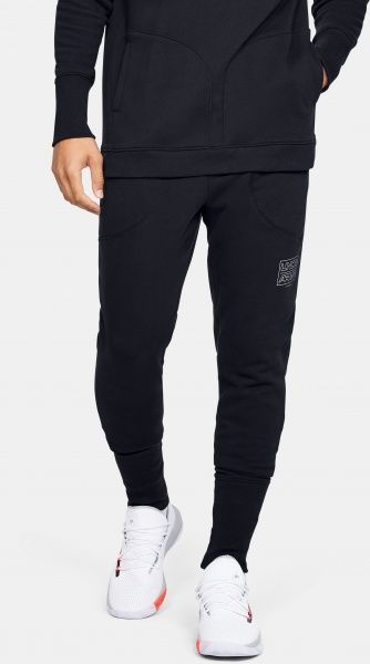 Штани Under Armour UA BASELINE FLEECE JOGGER 1343008-002 р. L чорний