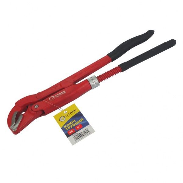 Ключ Сталь трубний 45° 1