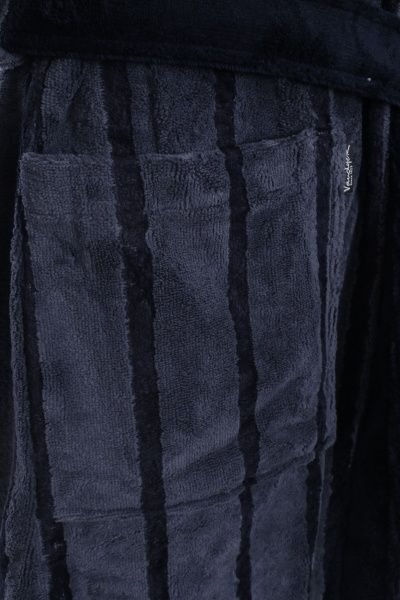 Халат чоловічий Vandyck Vigo р. XL синій із чорним 