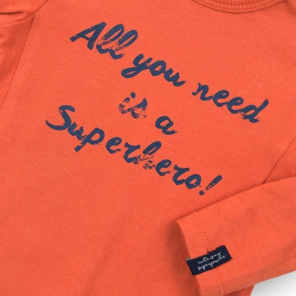 Футболка для хлопчиків Dirkje р.80 помаранчевий D36621-35 