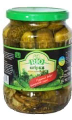 ОгіркиТМ Ріо цілі мариновані 580 г