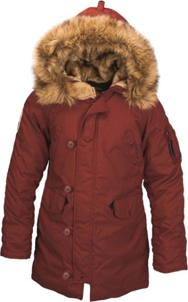 Куртка женская Alpha Industries Altitude Ochre р.XL red