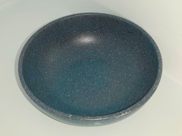 Салатник гранит 18 см голубой V.281