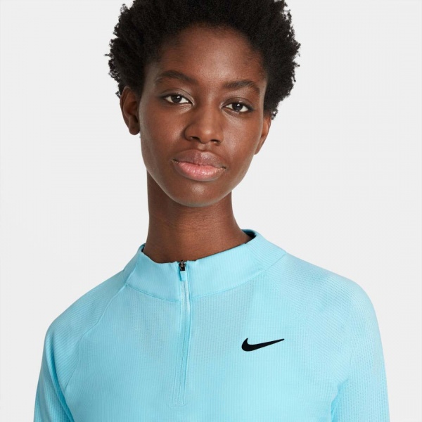 Футболка Nike W NKCT VCTRY DF TOP LS HZ CV4697-482 р.S фіолетовий