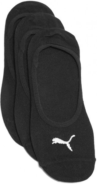 Шкарпетки Puma FOOTIE 3P UNISEX 90693001 чорний р.39-42