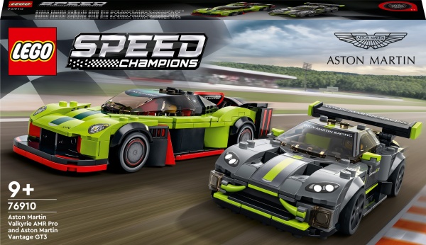 Конструктор LEGO Speed Champions Aston Martin Valkyrie AMR Proта Aston Martin Vantage GT3 76910