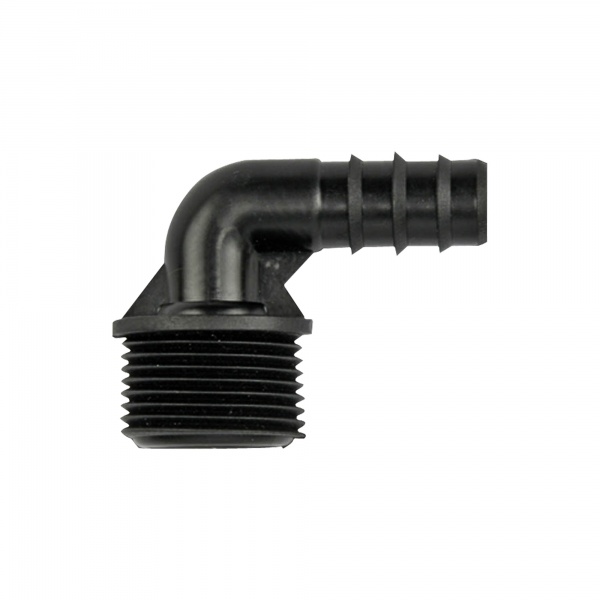 Колено для капельной трубки Sertsan 16x1/2 НР