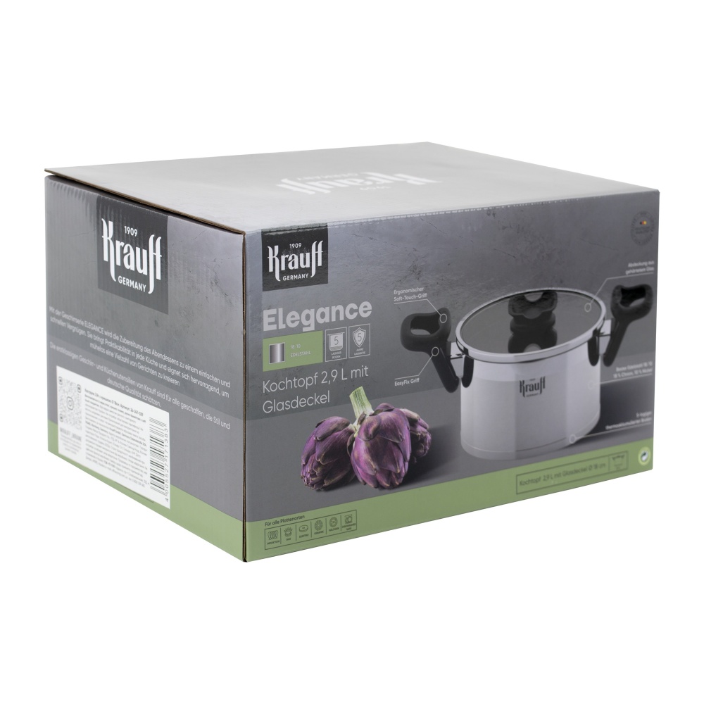 Каструля з кришкою Krauff Elegance 2,9 л 26-247-029
