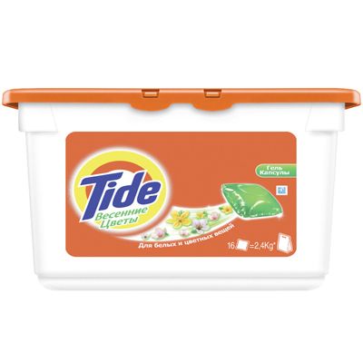 Капсули для прання Tide Весняні квіти 16 шт