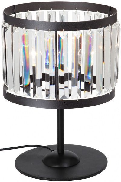 Настільна лампа декоративна Vitaluce 1x60 Вт E14 чорний V5129-1/1L 