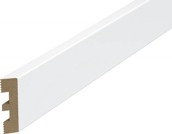 Плинтус Classen NOOXevo белый 75х1210 мм 