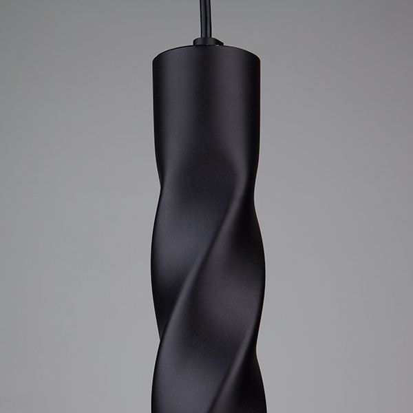 Люстра підвісна Strotskis Scroll 50136/1 LED 1x5 Вт чорний 