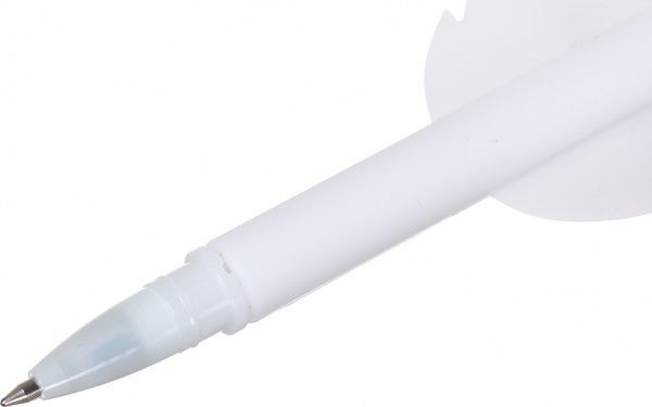 Ручка шариковая Перо, белый 