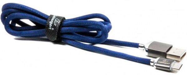 Кабель CABELEXPERT USB – microUSB 1 м синій (CCPB-M-USB-07B) 