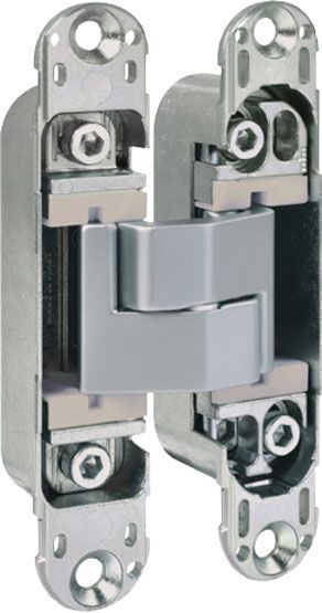 Петля AGB E302000634 Eclipse 3.2 23x115x50x3 мм матовый хром универсальная