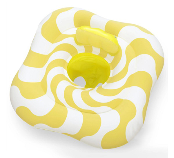 Круг надувной Bestway с сидением 79x79 см Comfort Plush Wavy Square 2-Ring