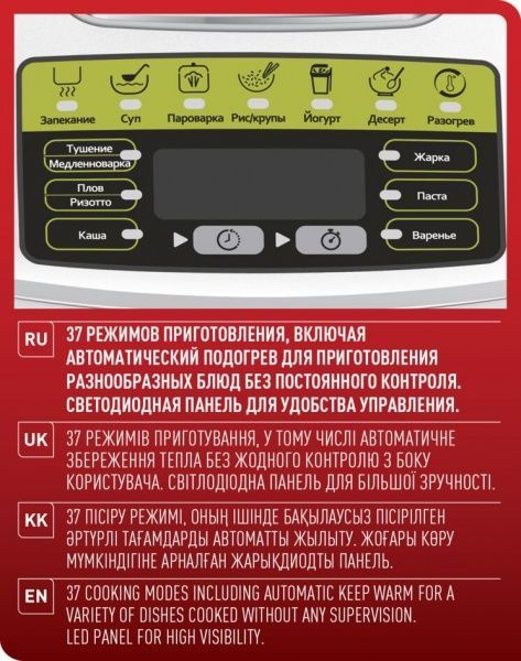 Мультиварка Tefal RK745132 Effectual Spherical Bowl 