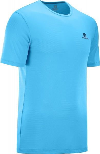 Футболка Salomon AGILE TRAINING TEE M LC1508100 р.L блакитний