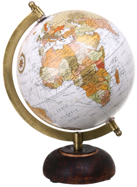 Глобус декоративний Woody 24 см A54910120