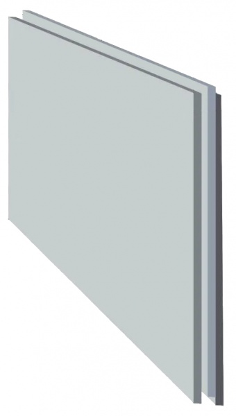 Плита строительная штукатурка FASP 505x1005х40 мм 