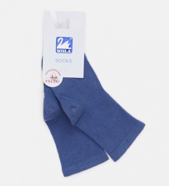 Шкарпетки для хлопчиків Wola W24.000 0 р. 24-26 джинс 