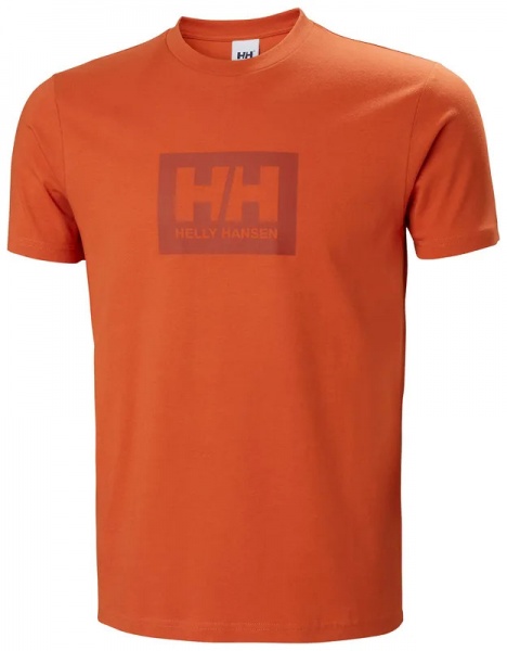 Футболка Helly Hansen HH BOX T 53285-179 р.S помаранчевий