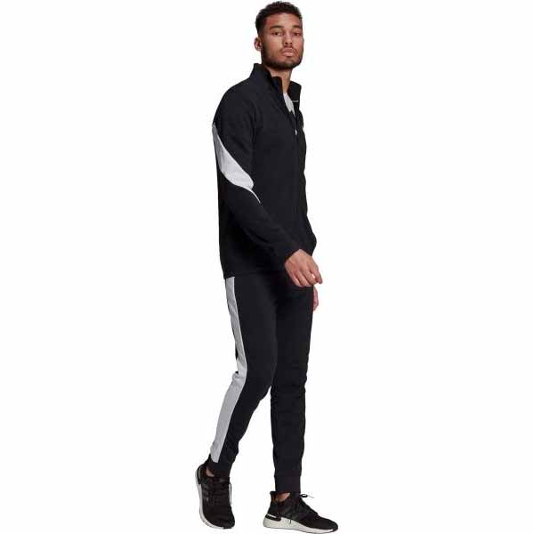 Спортивний костюм Adidas M COTTON TS GM3826 р. XL чорно-білий